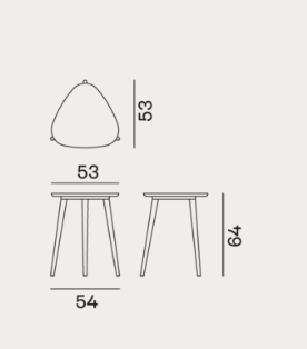 Gervasoni Brick Side Table - Milk Concept Boutique