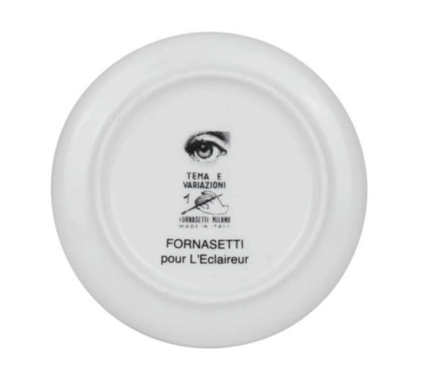 Fornasetti coaster T&V 1