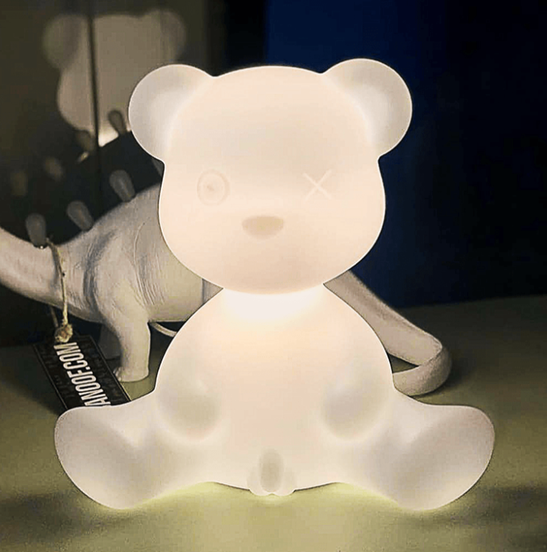 Teddy Boy Lamp Metal Finish With cable by Stefano Giovannoni