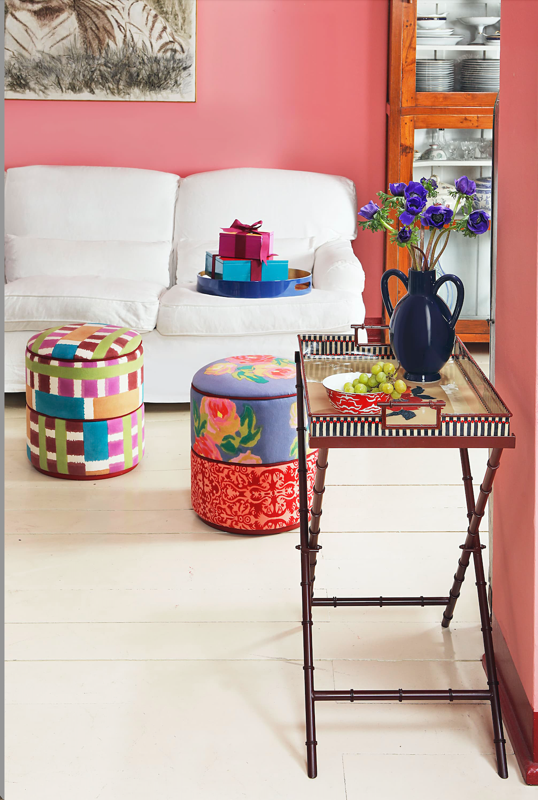 Lisa Corti Dandelion Cream Table Tray - Milk Concept Boutique
