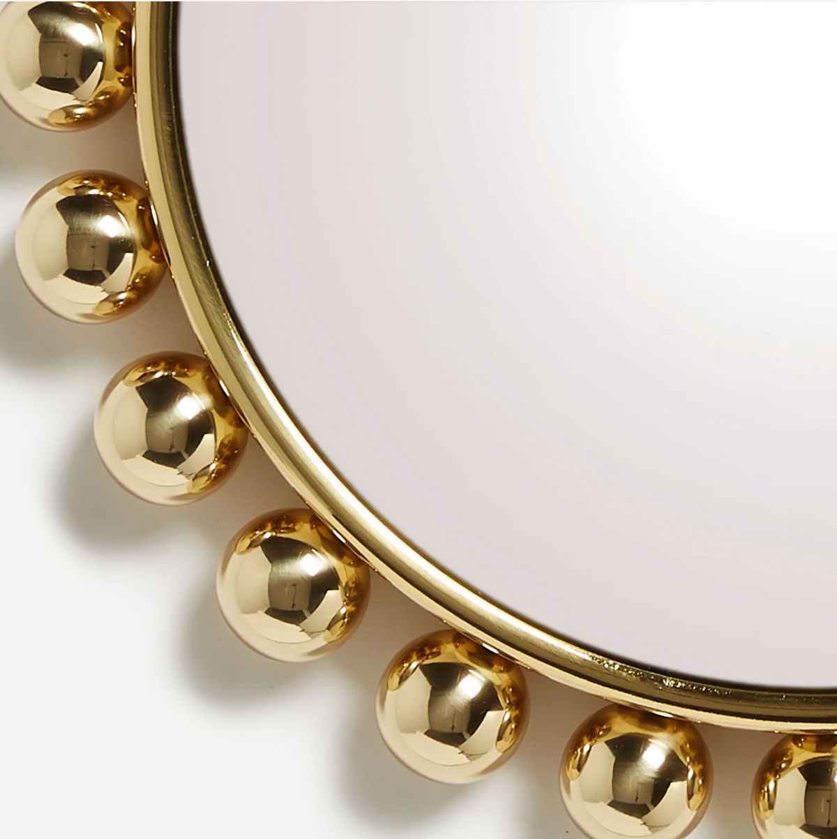 Fornasetti Convex Mirror Collier ø30 Brass