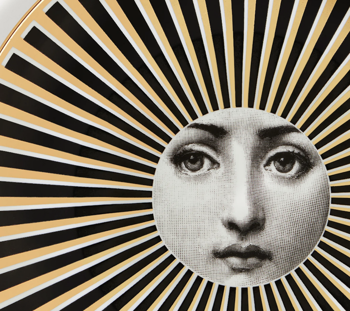Fornasetti Wall Plate T&V 247 gold