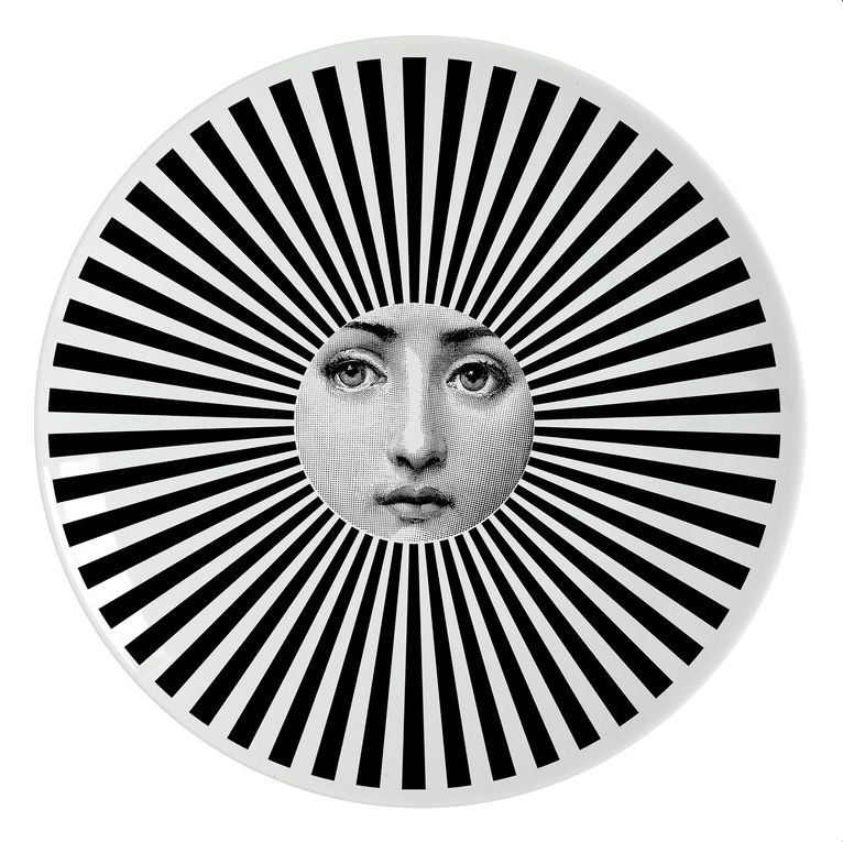 Fornasetti Wall Plate T&V 247 - Milk Concept Boutique