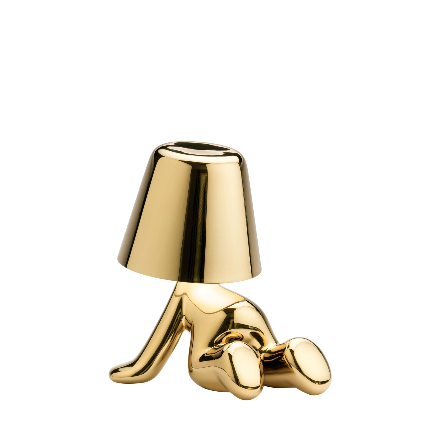 Golden Brothers - Ron Lamp in gold design by Stefano Giovannoni - Milk Concept Boutique