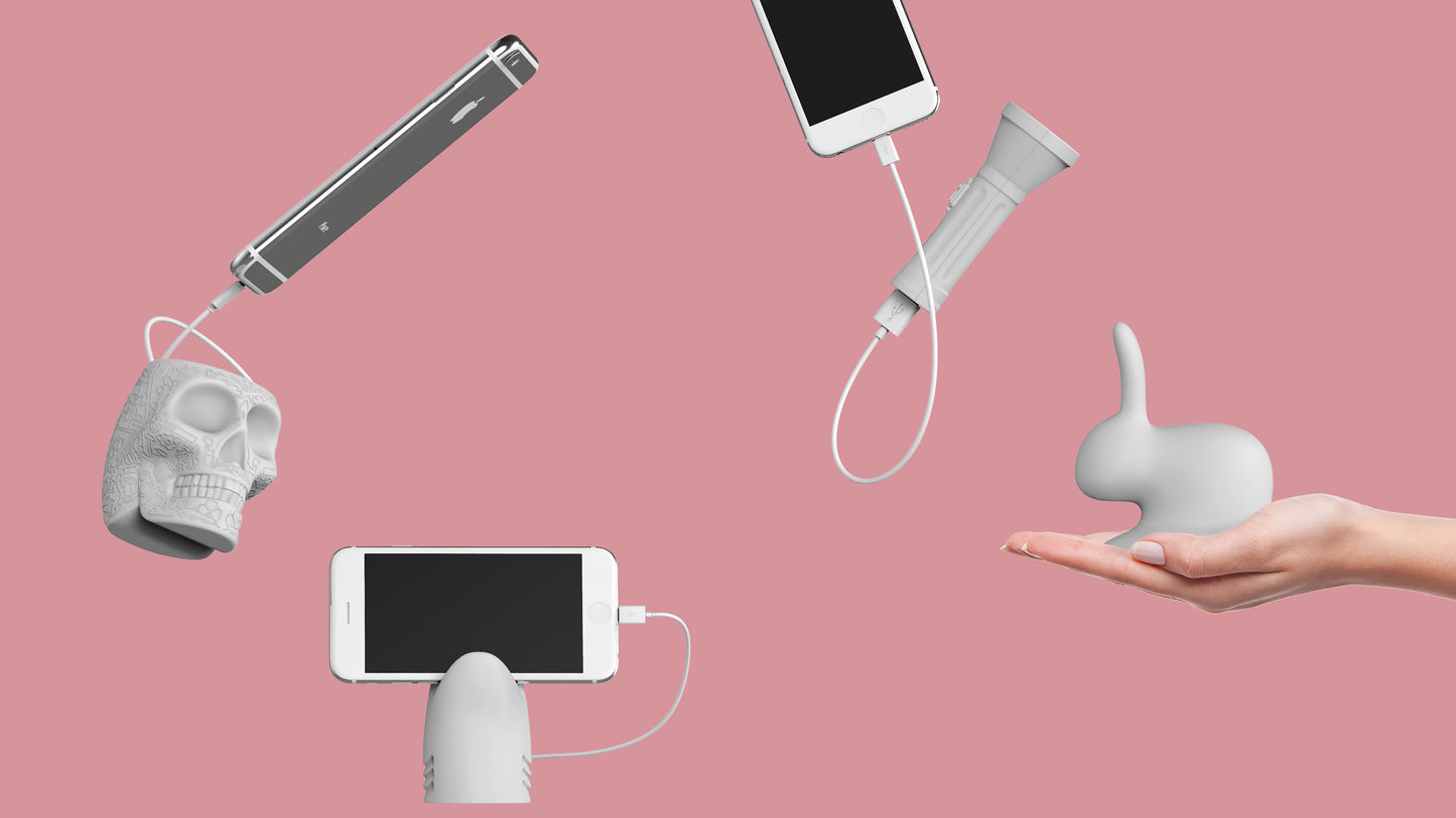 RABBIT MINI Power Bank by Stefano Giovannoni - Milk Concept Boutique