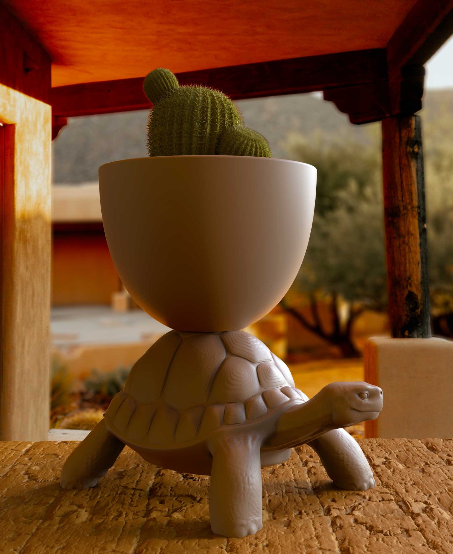 Turtle Carry Planter by Marcantonio - Milk Concept Boutique