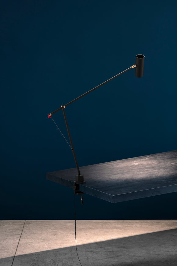 Catellani & Smith, Ettorino Clamp table lamp - Milk Concept Boutique
