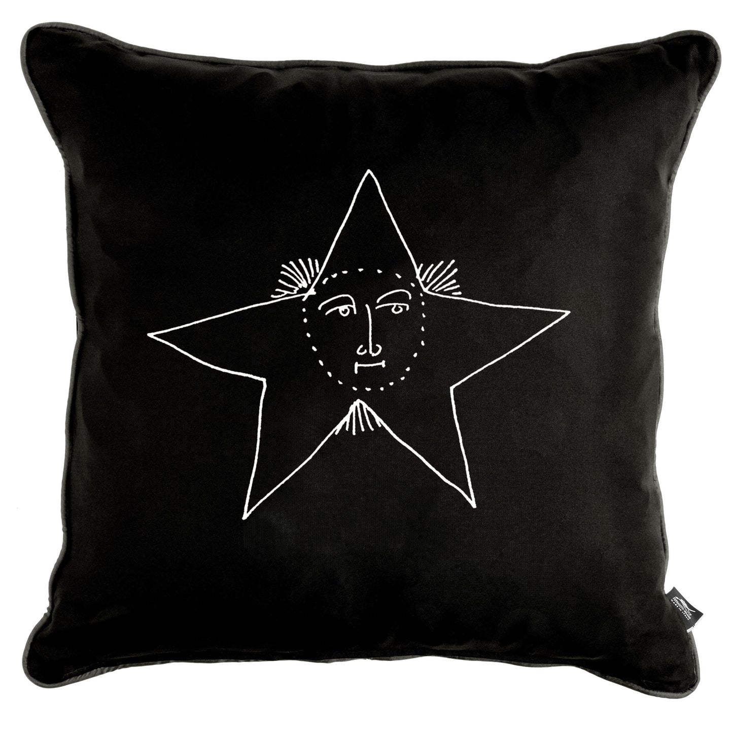 Fornasetti Silk Cushion Solamente 40x40cm - Milk Concept Boutique