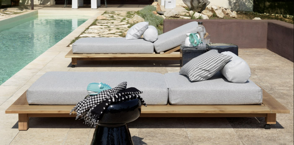Outdoor day-bed InOut 81 - Milk Concept Boutique