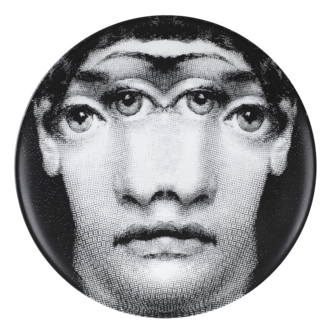 Fornasetti Wall Plate T&V 79 - Milk Concept Boutique