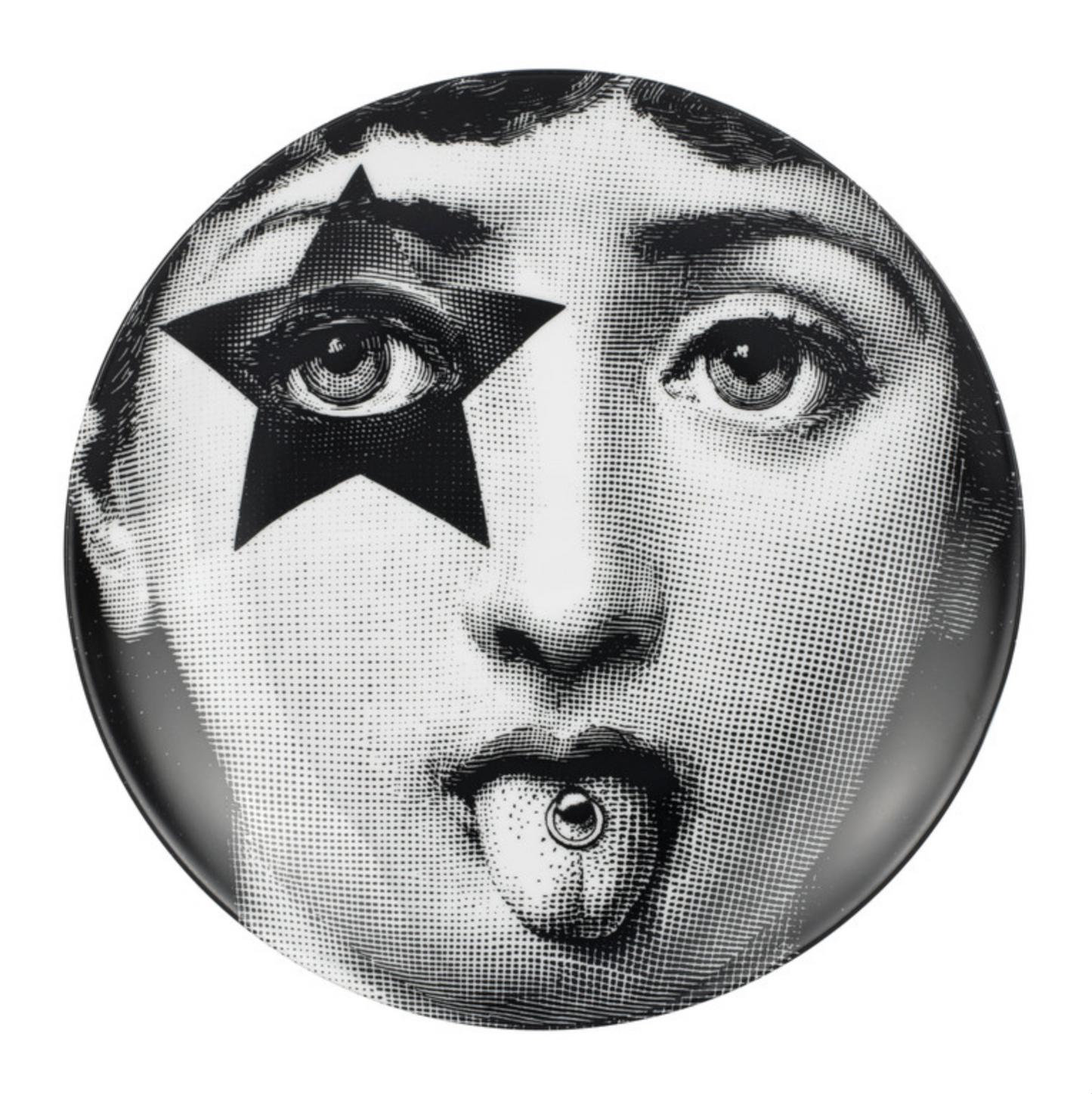 Fornasetti Wall Plate T&V 381 - Milk Concept Boutique