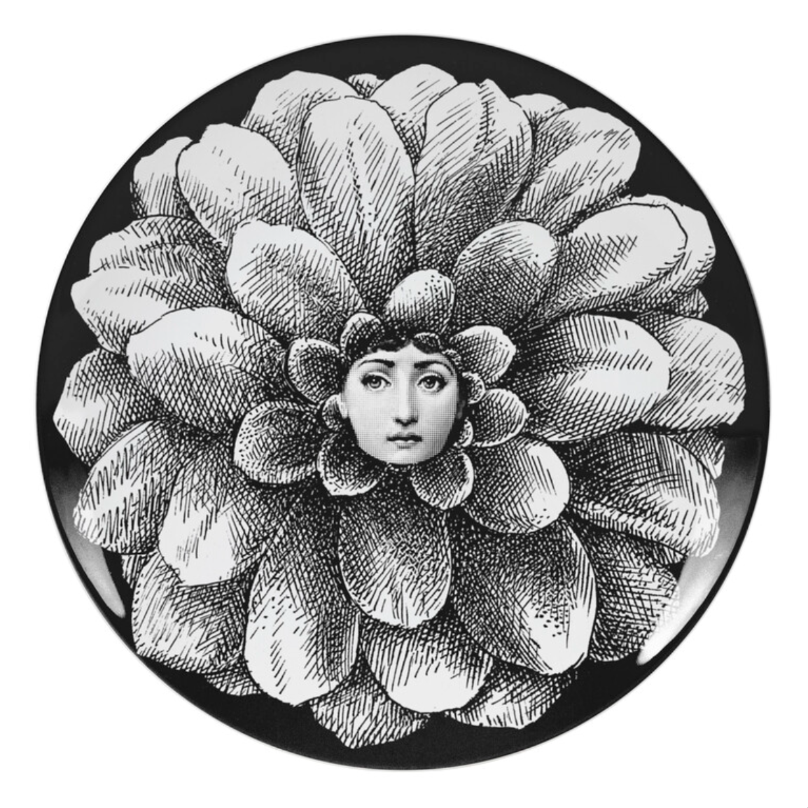 Fornasetti Wall Plate T&V 124 - Milk Concept Boutique