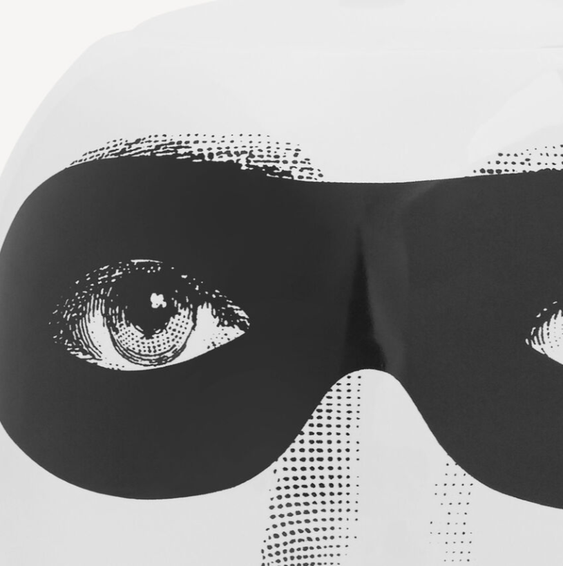 Fornasetti Vase Don Giovanni black/white - Milk Concept Boutique