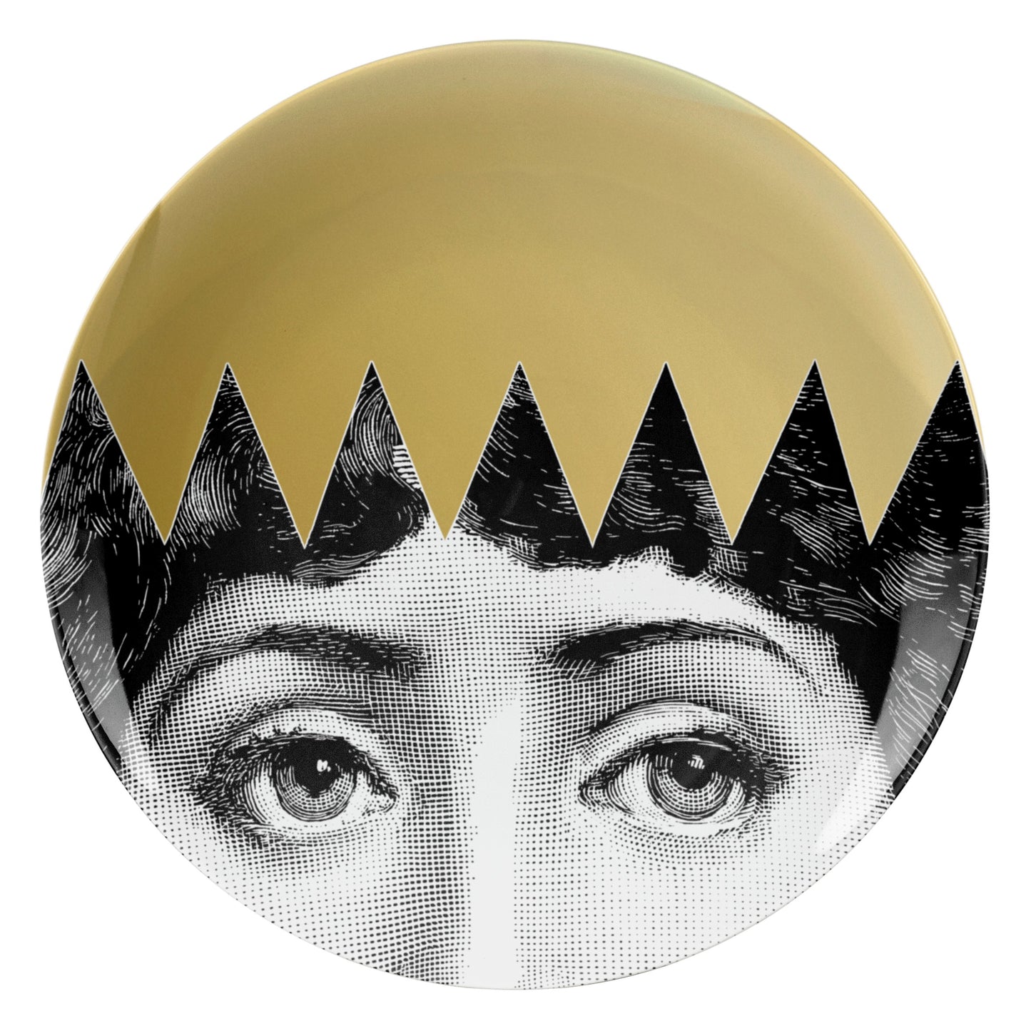 Fornasetti wall plate T&V 62 gold - Milk Concept Boutique