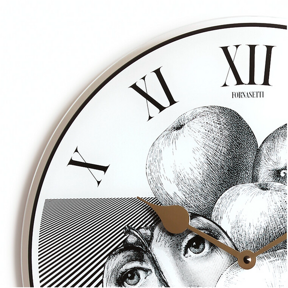 Fornasetti wall clock Tema e Variazioni n°390 - Milk Concept Boutique