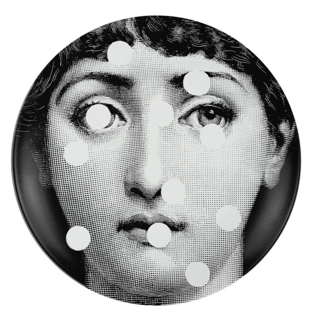 Fornasetti Wall Plate T&V 27 - Milk Concept Boutique
