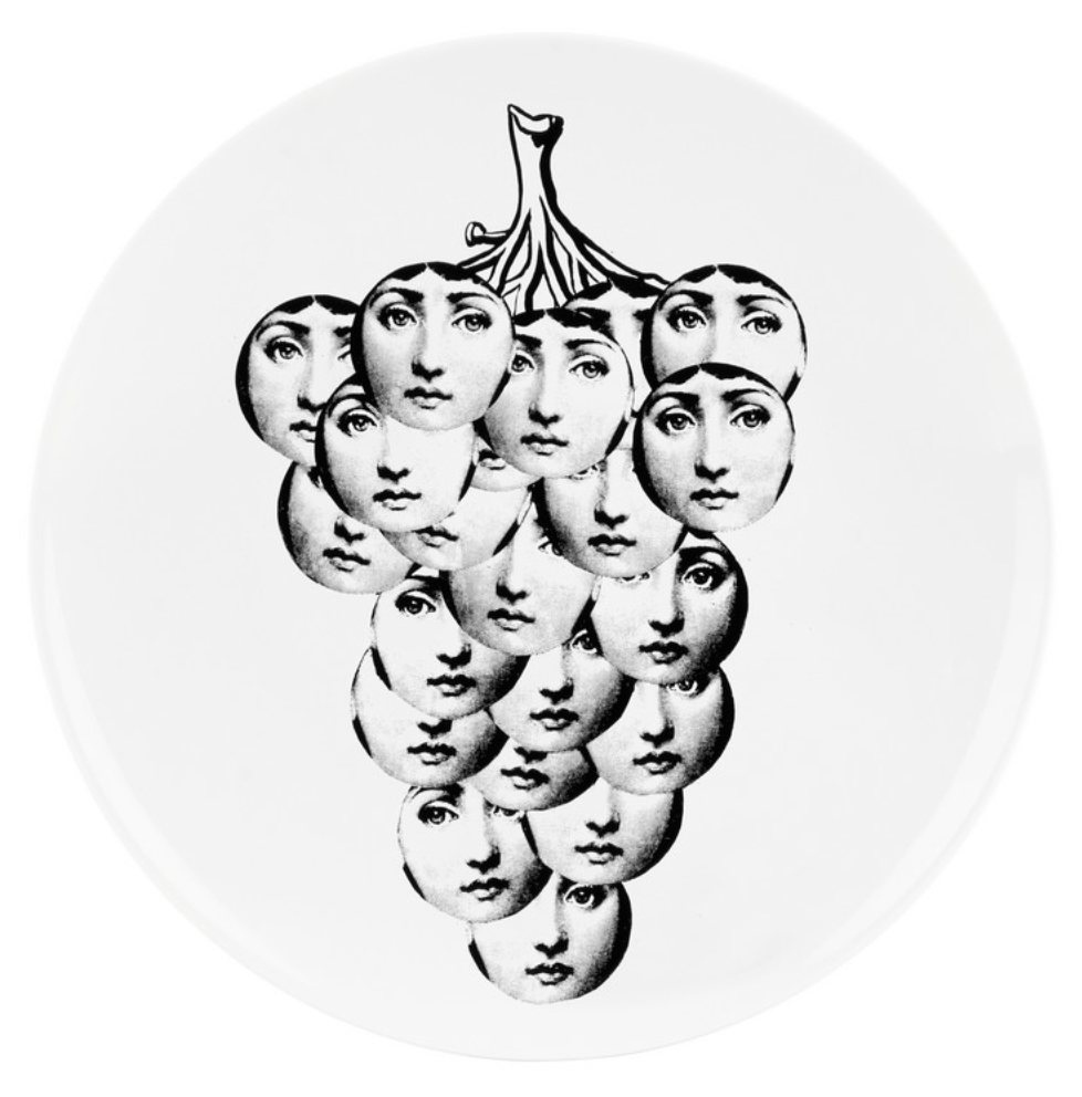 Fornasetti Wall Plate T&V 53 - Milk Concept Boutique
