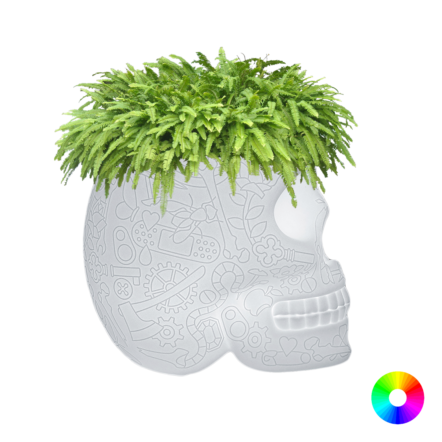 MEXICO Planter and Champagne Cooler Lamp with rechargeable Led by Studio Job - Milk Concept Boutique