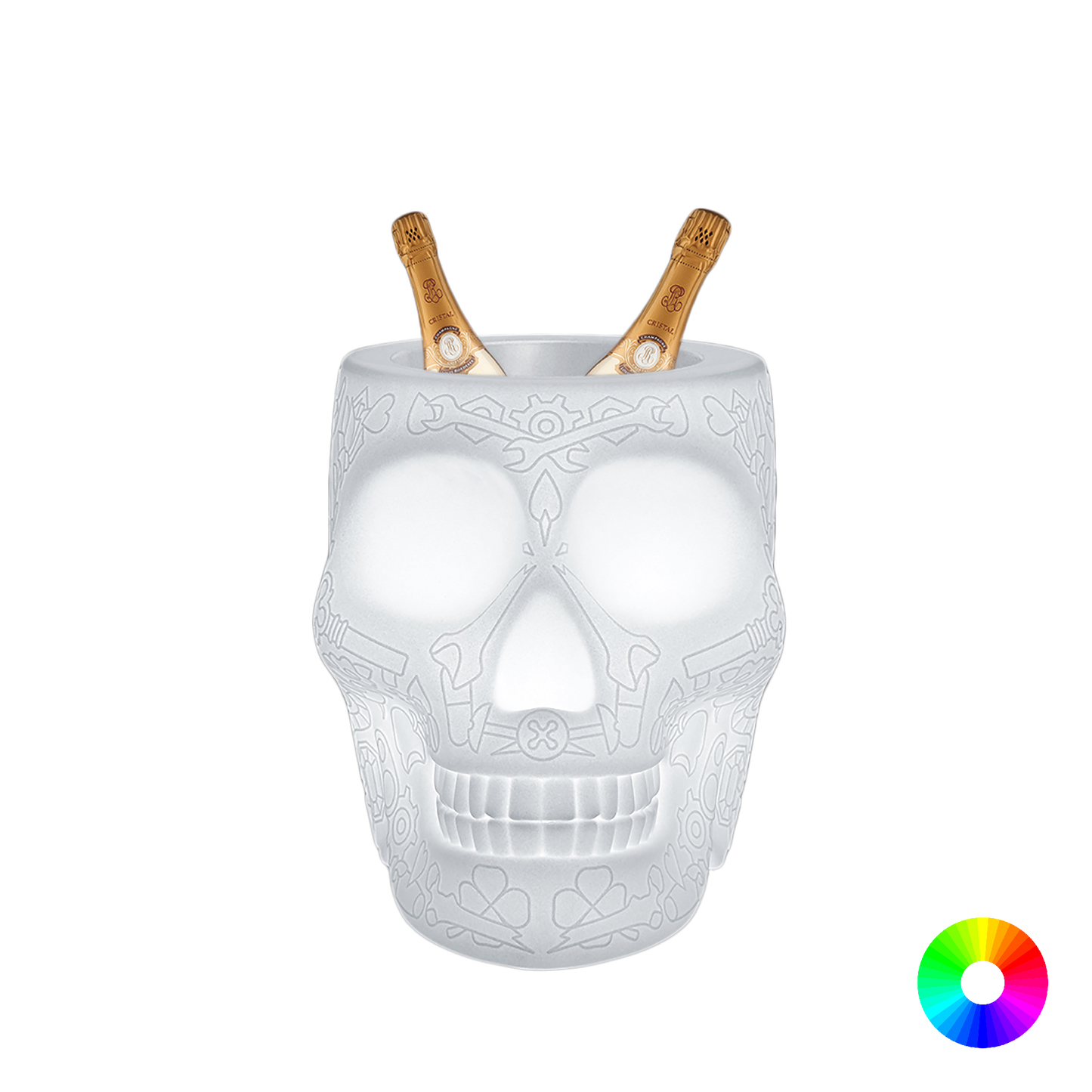 MEXICO Planter and Champagne Cooler Lamp with rechargeable Led by Studio Job - Milk Concept Boutique