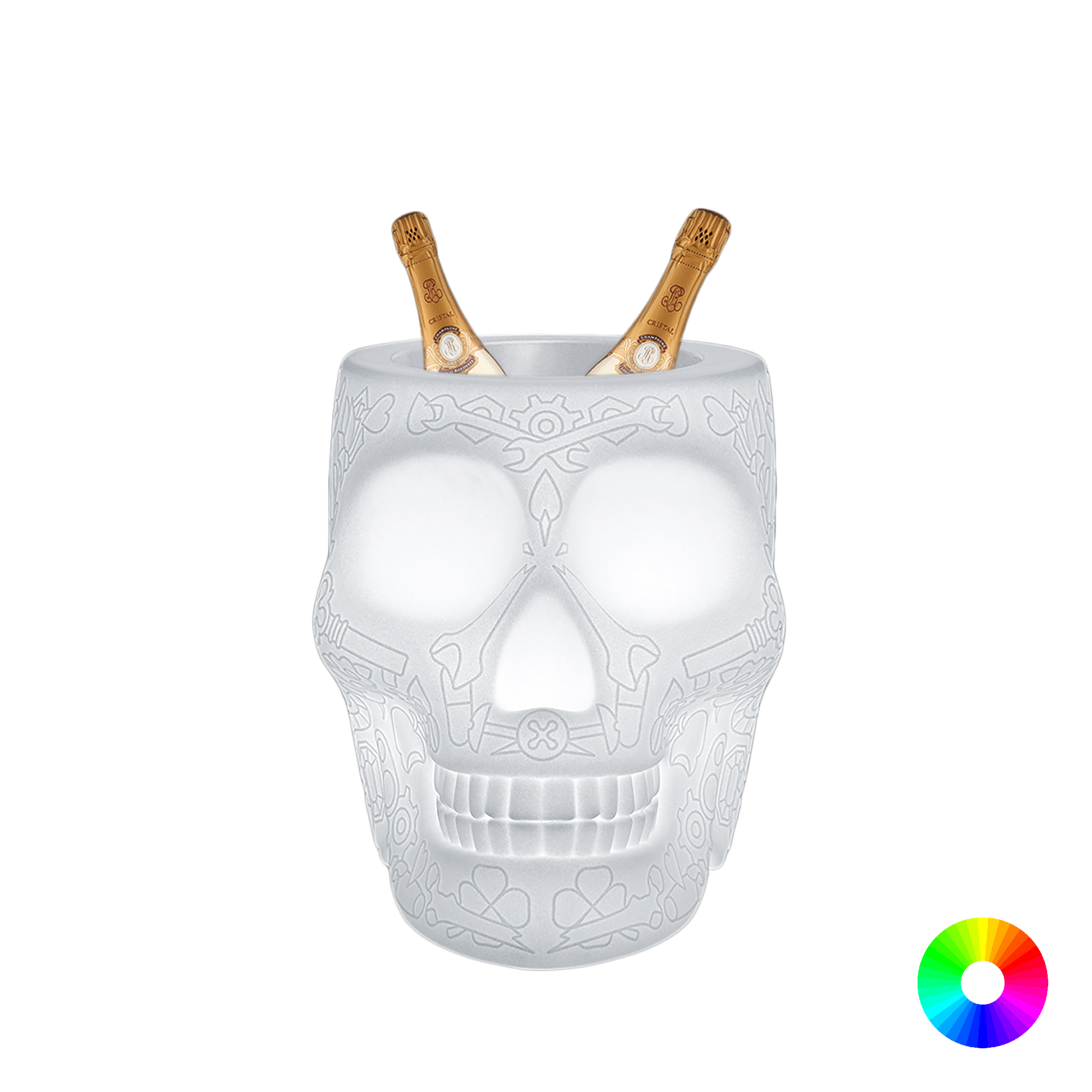 MEXICO Planter and Champagne Cooler Lamp with rechargeable Led by Studio Job - Milk Concept Boutique