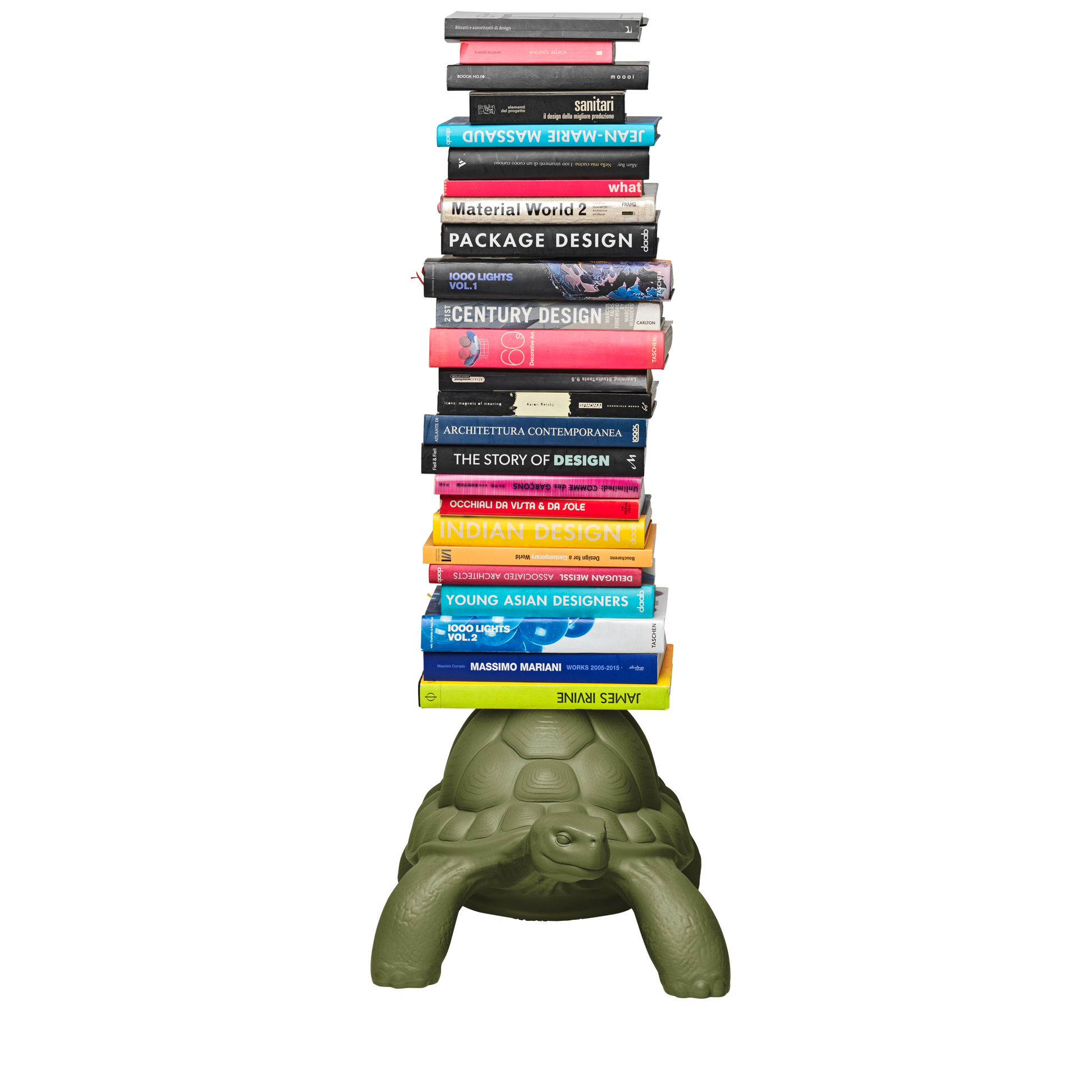 Turtle Carry Bookcase by Marcantonio - Milk Concept Boutique
