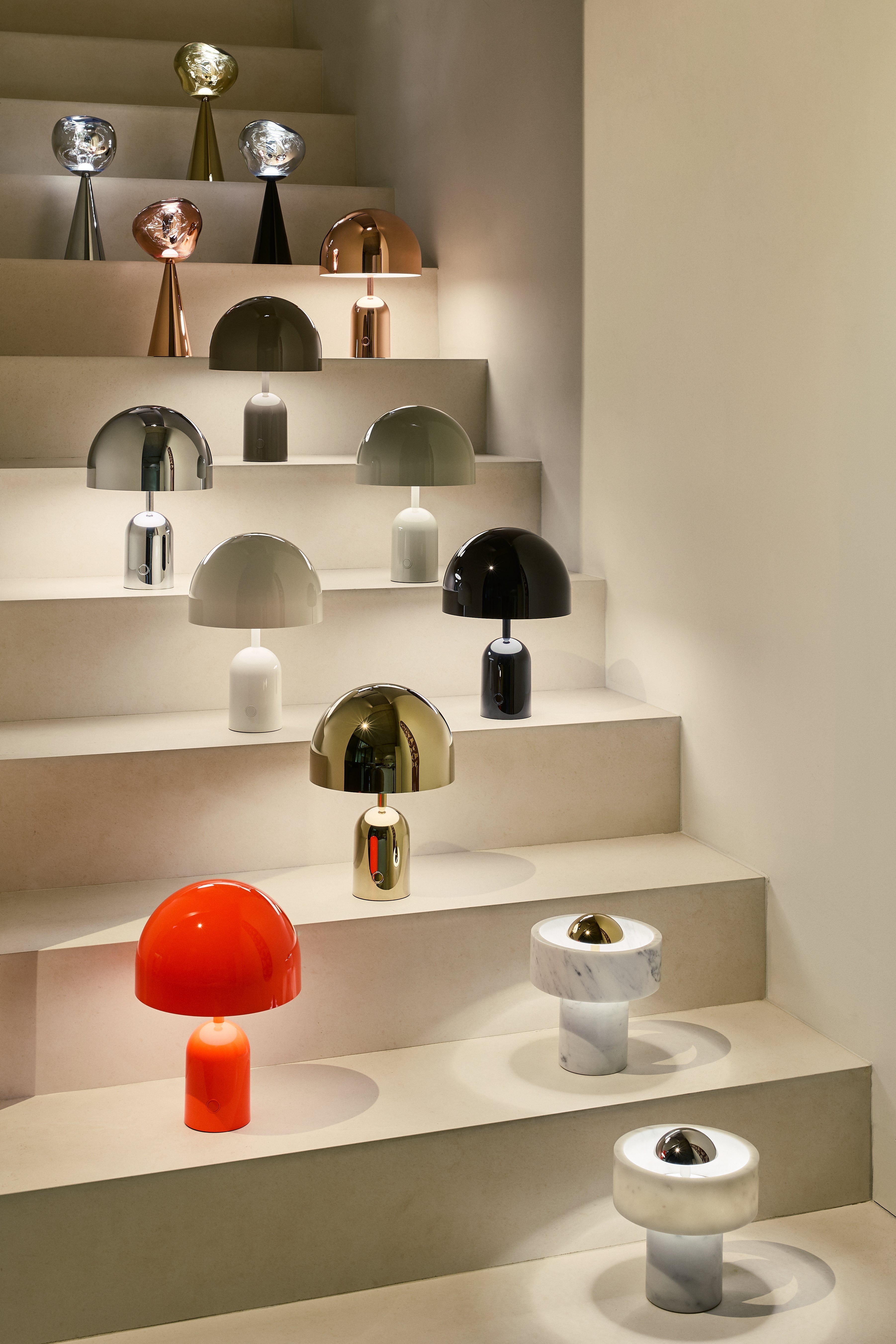 BELL PORTABLE TAUPE LED Tom Dixon. – Milk Concept Boutique