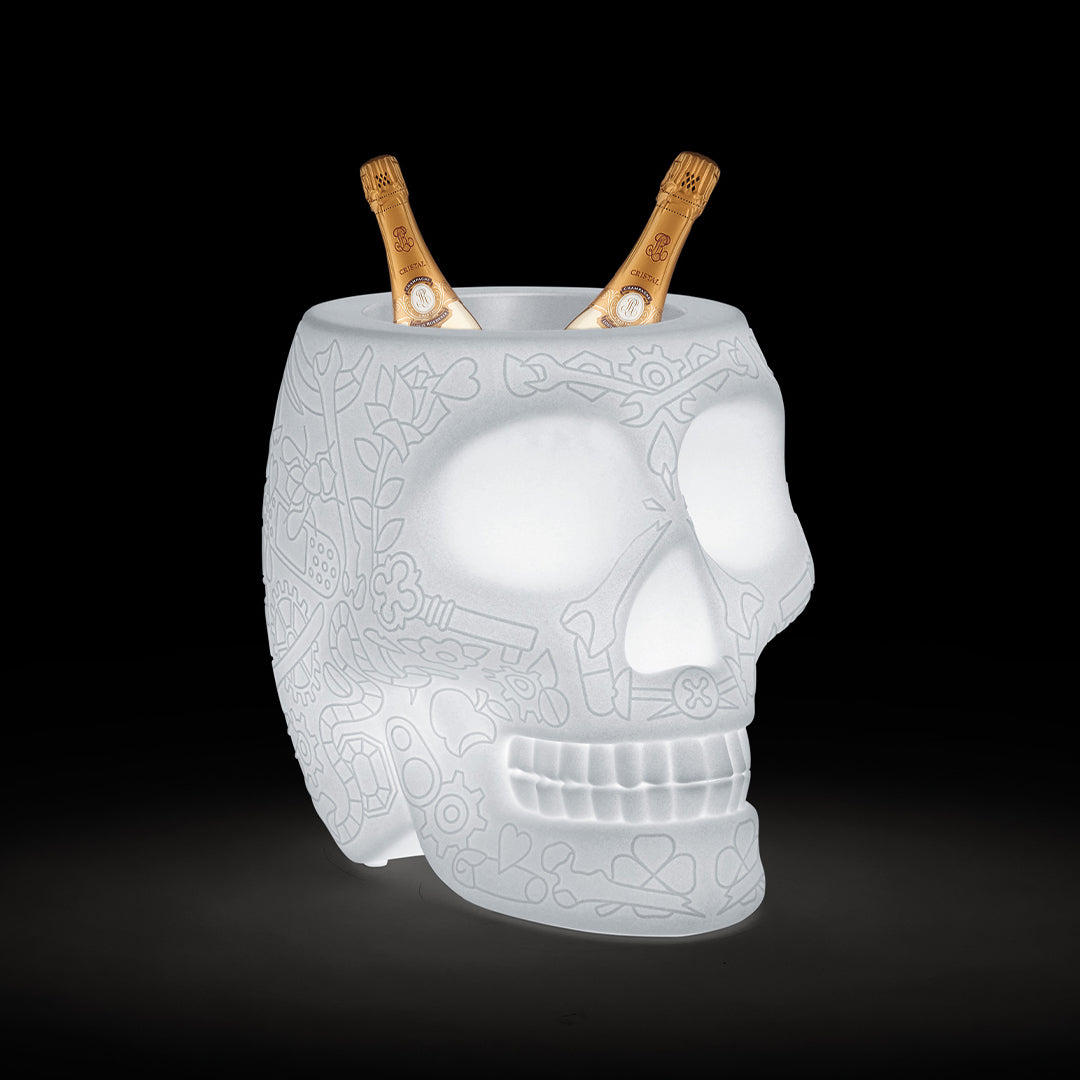 MEXICO Planter and Champagne Cooler Lamp with rechargeable Led by Studio Job - Milk Concept Boutique