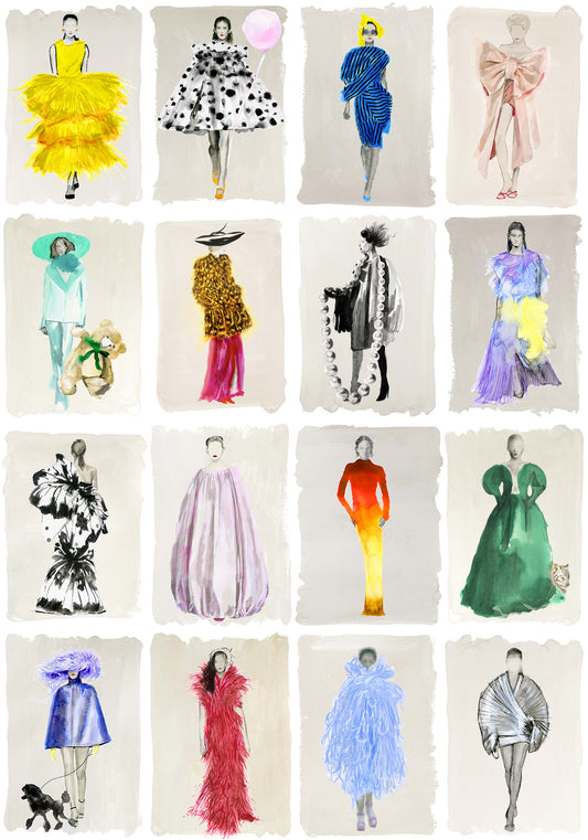 Couture Carousel Wallpaper - Milk Concept Boutique