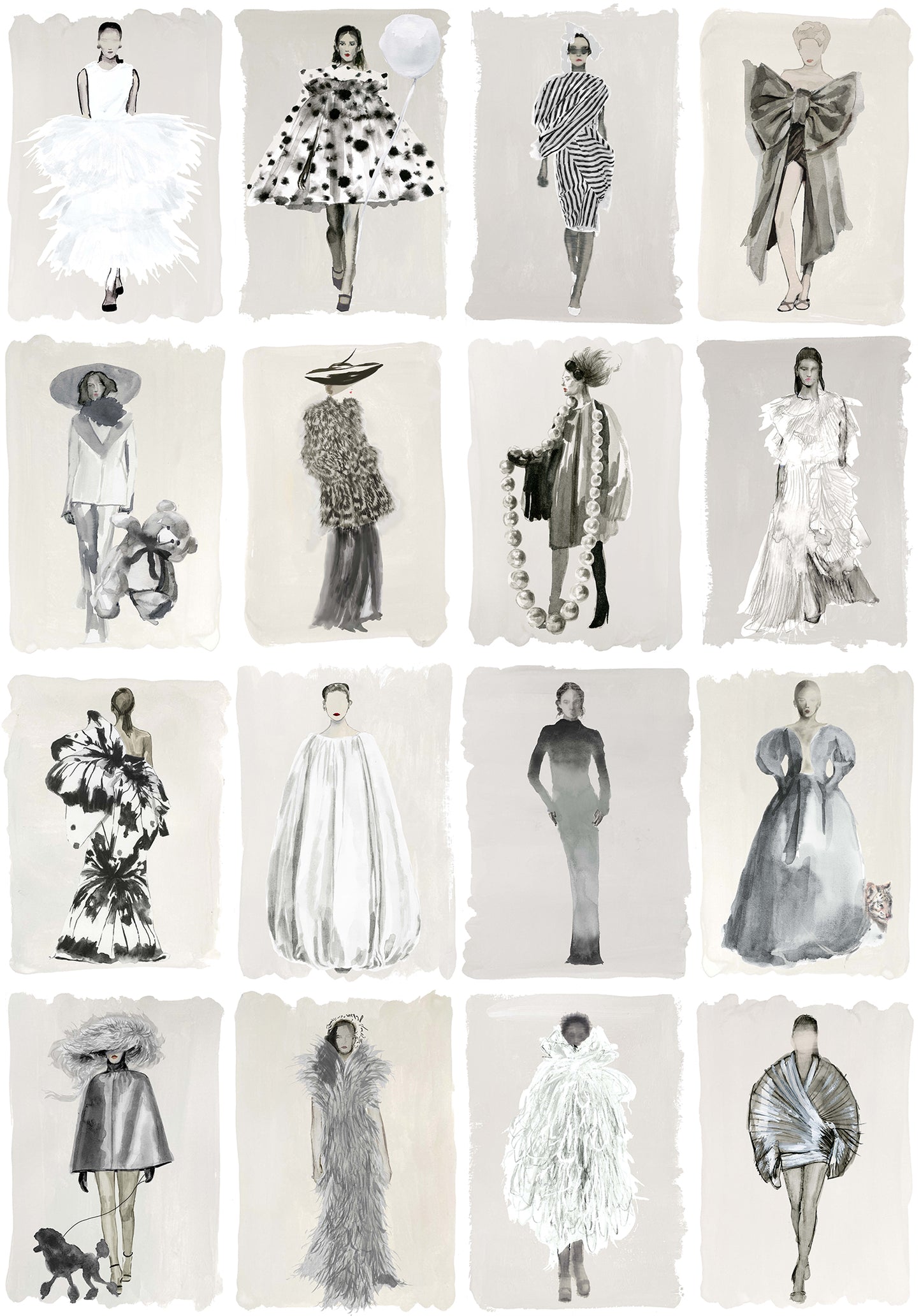 Couture Carousel Wallpaper - Milk Concept Boutique