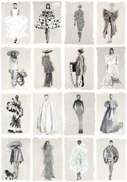 Couture Carousel Wallpaper - Milk Concept Boutique