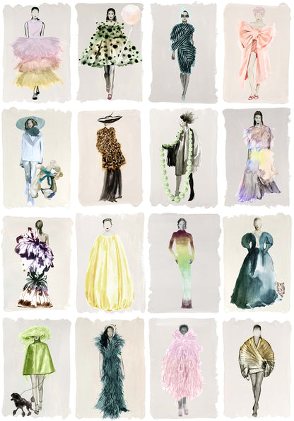 Couture Carousel Wallpaper - Milk Concept Boutique