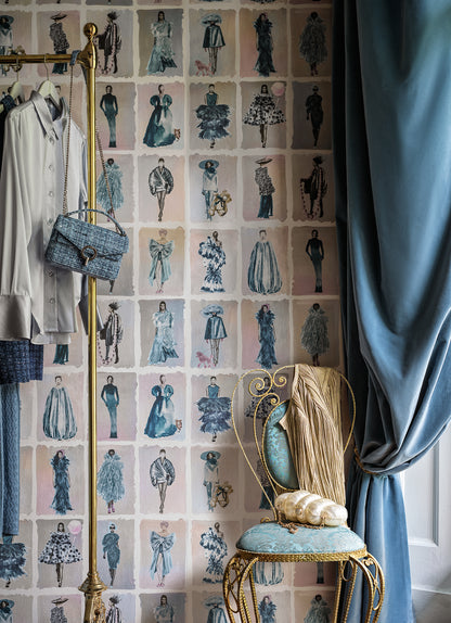 Couture Carousel Wallpaper - Milk Concept Boutique