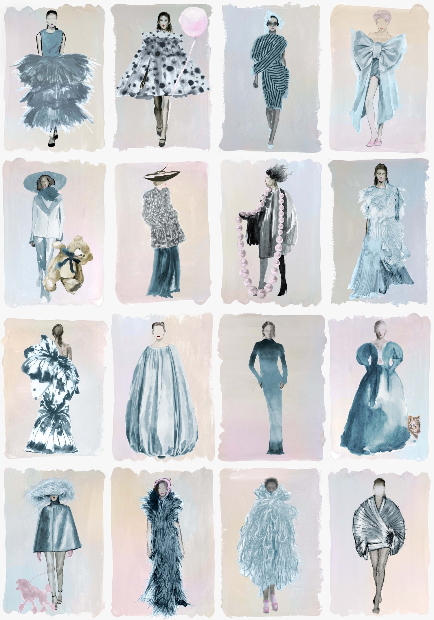 Couture Carousel Wallpaper - Milk Concept Boutique