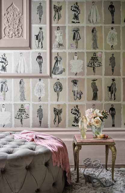 Couture Carousel Wallpaper - Milk Concept Boutique