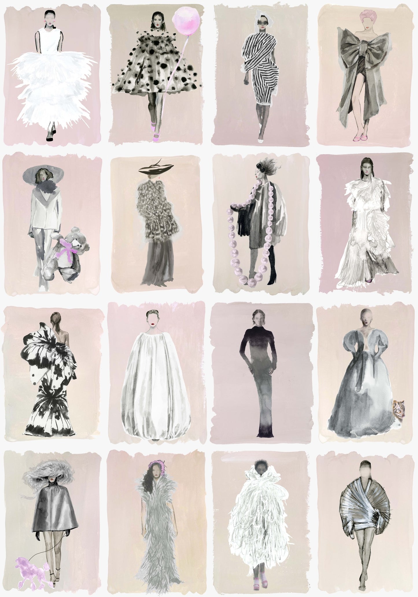 Couture Carousel Wallpaper - Milk Concept Boutique