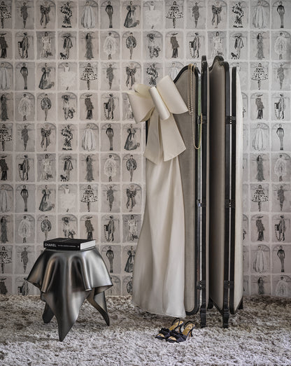 Couture Carousel with Windows Wallpaper - Milk Concept Boutique