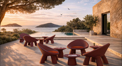 KAYA ARMCHAIR design by Paola Navone