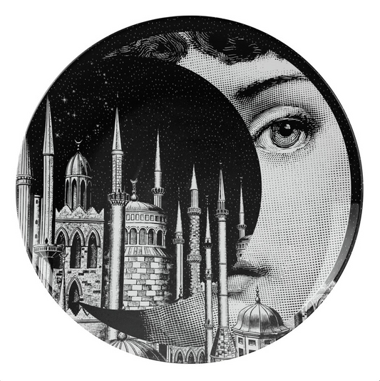 Fornasetti  Wall Plate T&V 406 - Milk Concept Boutique