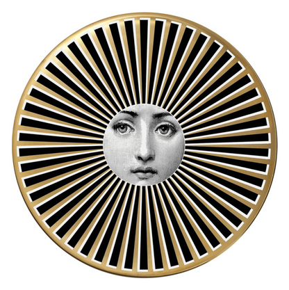 Fornasetti  Wall Plate T&V 247 gold