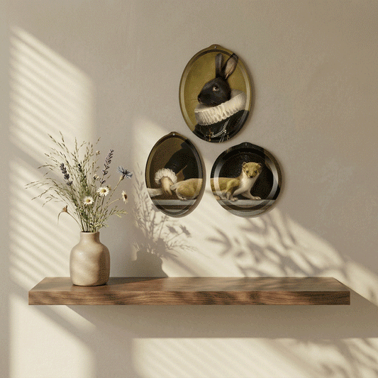 Trays Le Senge et le Chat Duo by Ibride