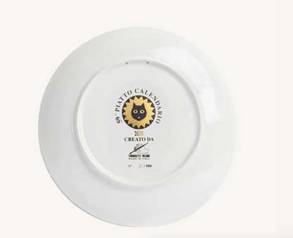 Fornasetti Calendar Wall Plate 2026