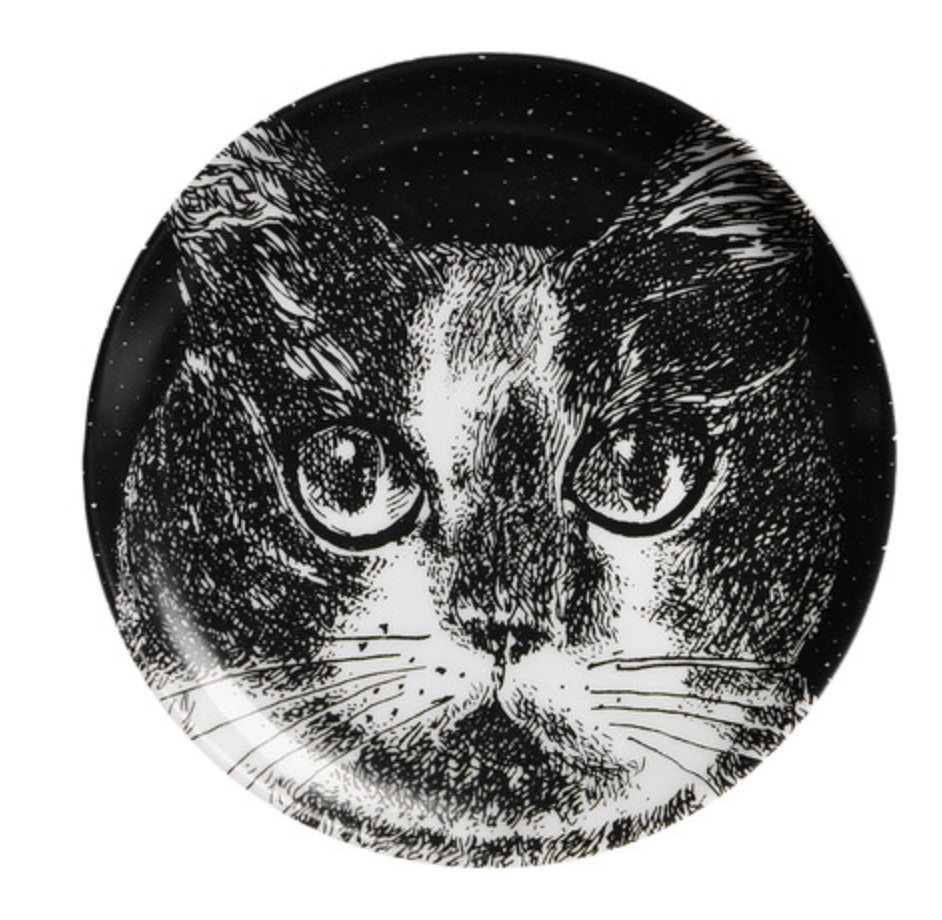 Fornasetti coaster GATTO nr 1