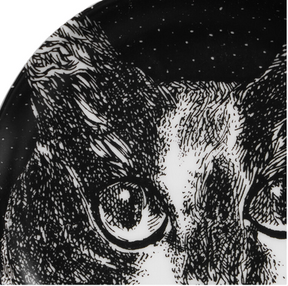 Fornasetti coaster GATTO nr 1