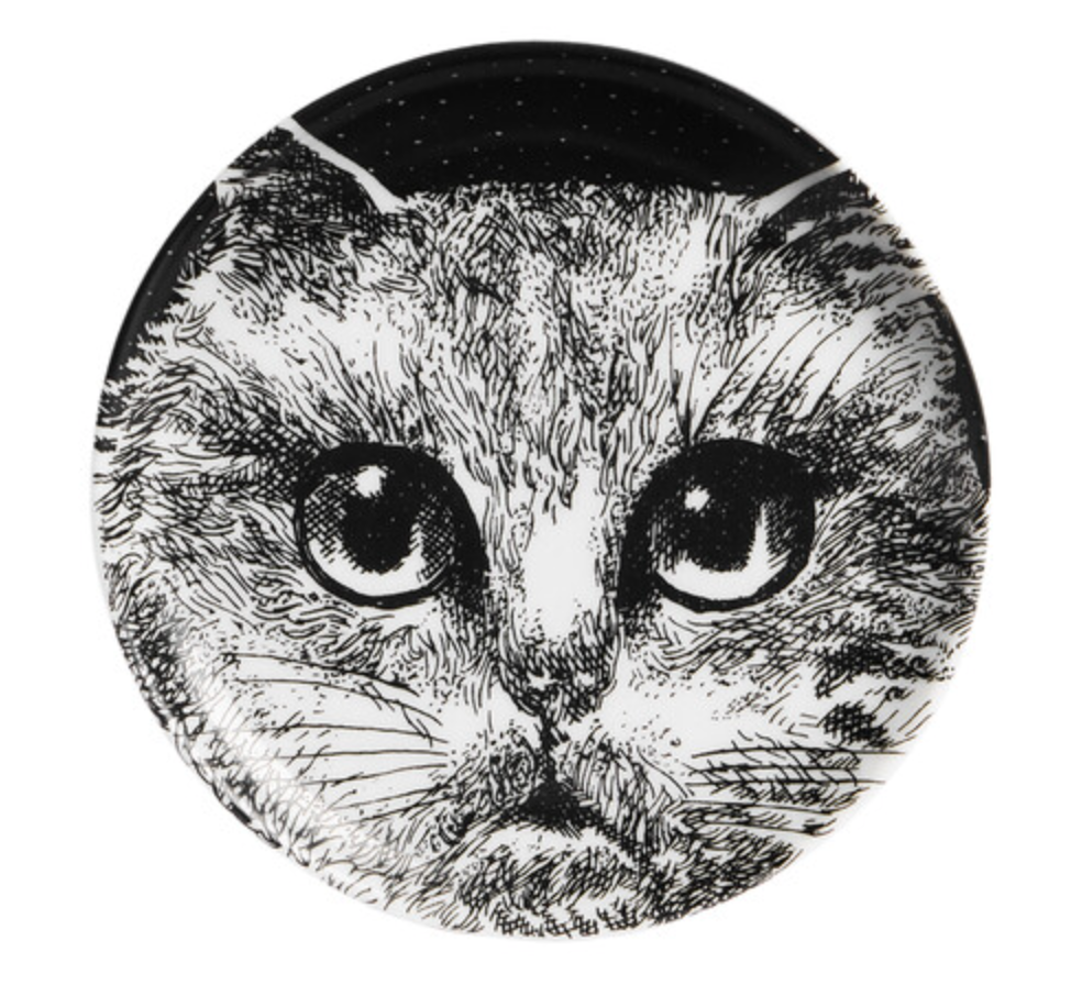 Fornasetti coaster GATTO nr 3 - Milk Concept Boutique