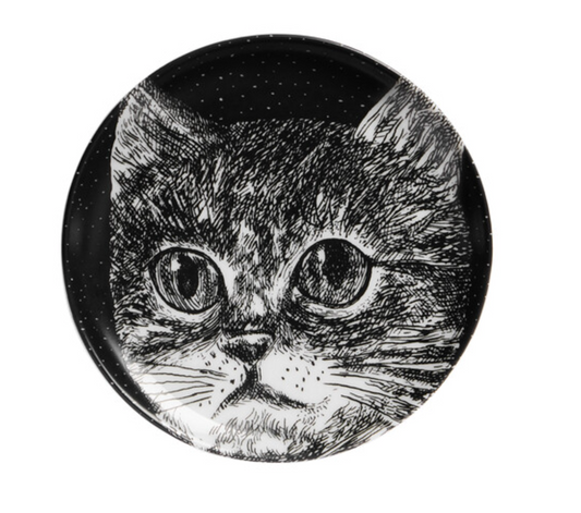 Fornasetti coaster GATTO nr 2