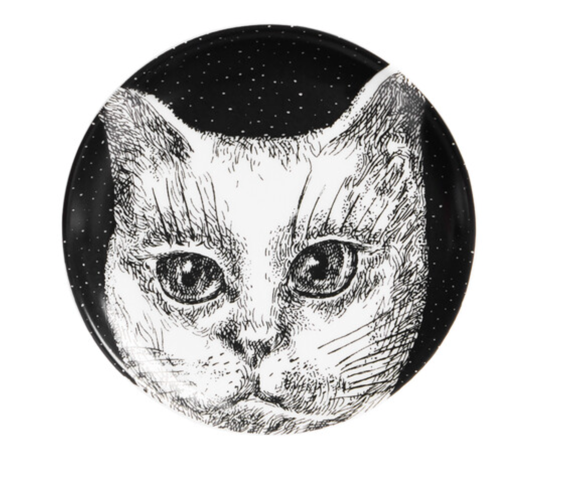 Fornasetti coaster GATTO nr 4 - Milk Concept Boutique