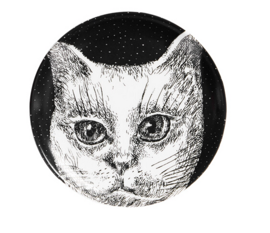 Fornasetti coaster GATTO nr 4 - Milk Concept Boutique