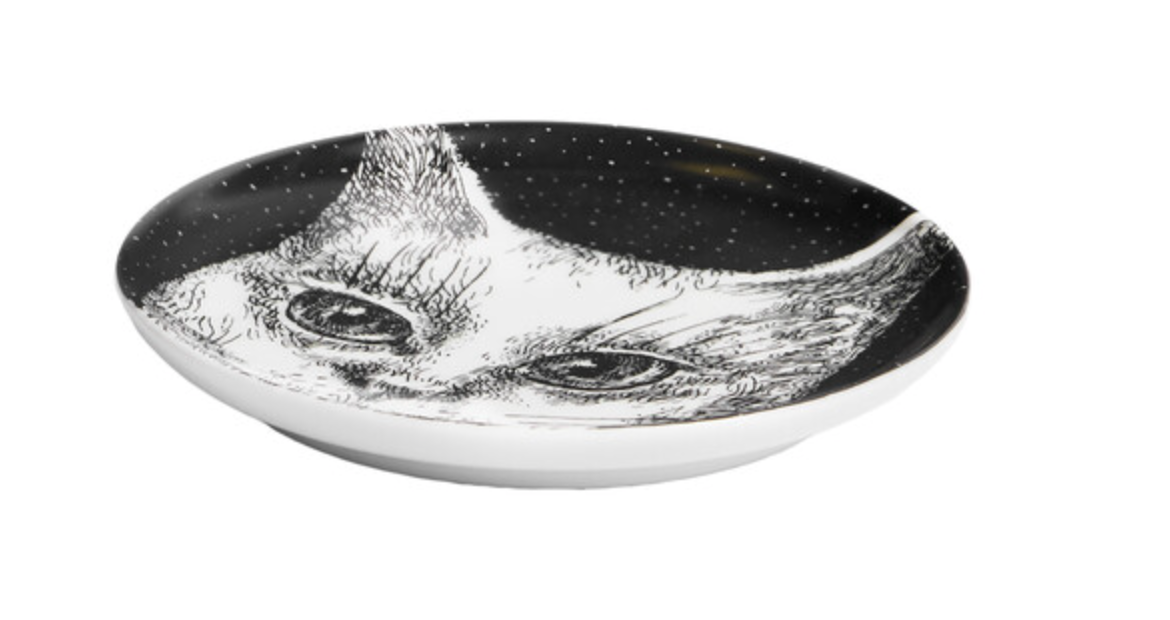Fornasetti coaster GATTO nr 4 - Milk Concept Boutique