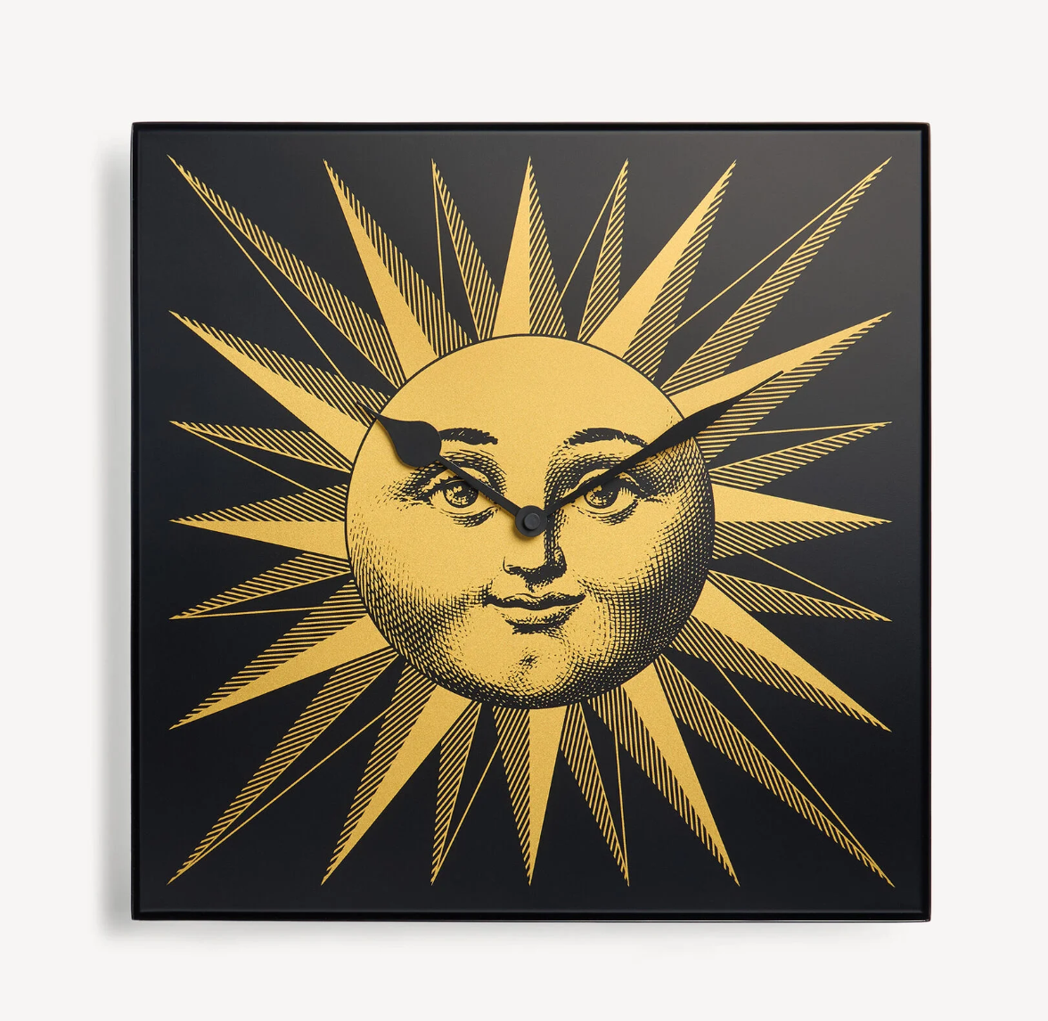 Fornasetti wall clock Grande Sole Gold - Milk Concept Boutique