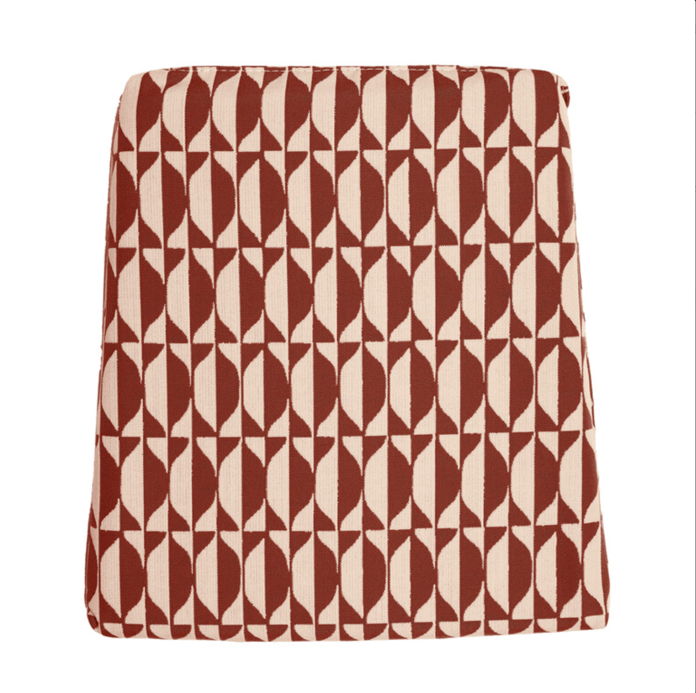 Outdoor Cushion Losanghe for chair Capitellum in Rust/Ecru' - Milk Concept Boutique